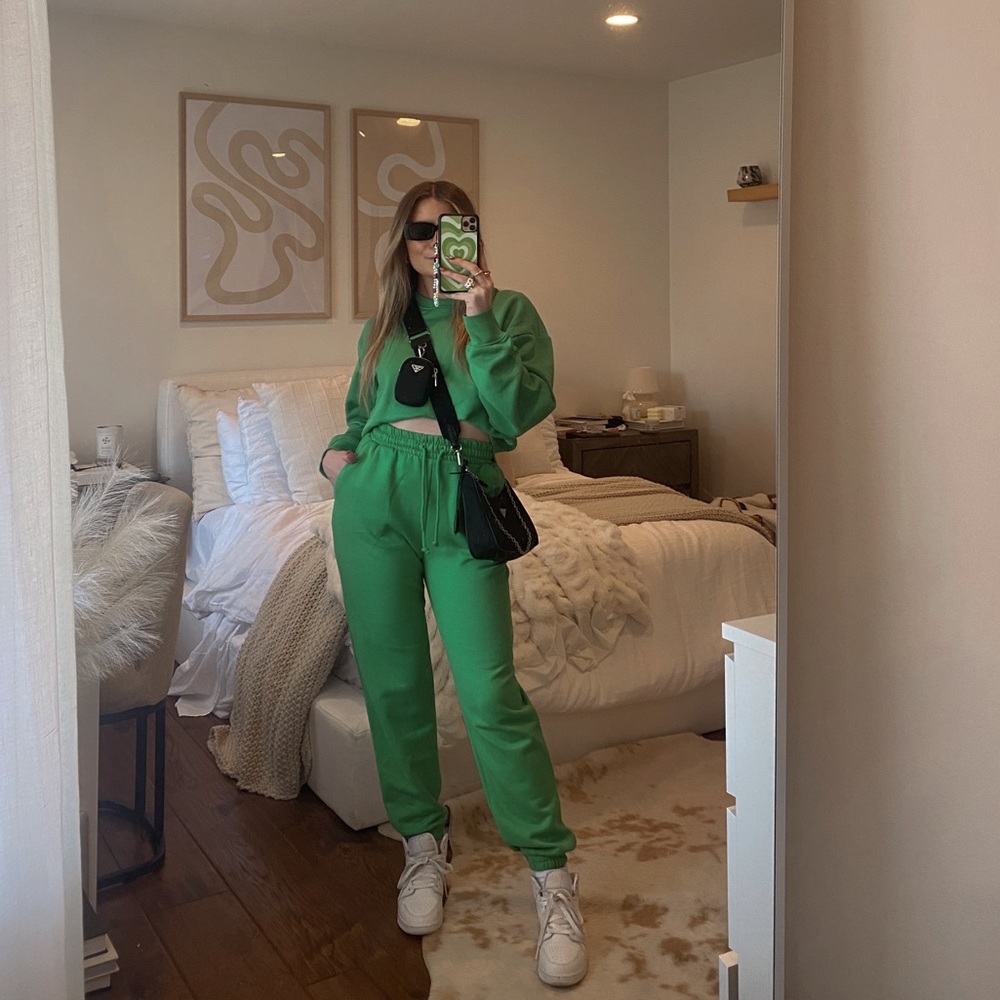 Green Zara Sweatsuit